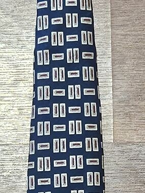 RALPH LAUREN mens chaps 100% silk Made In the USA SIZE 58x3.75 MULTICOLOR  T16